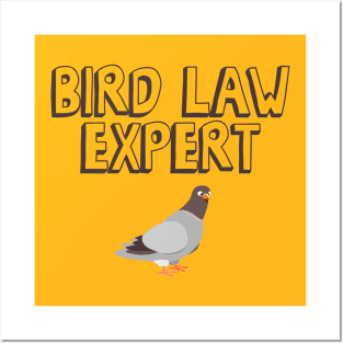 Bird Law Expert Posters and Art